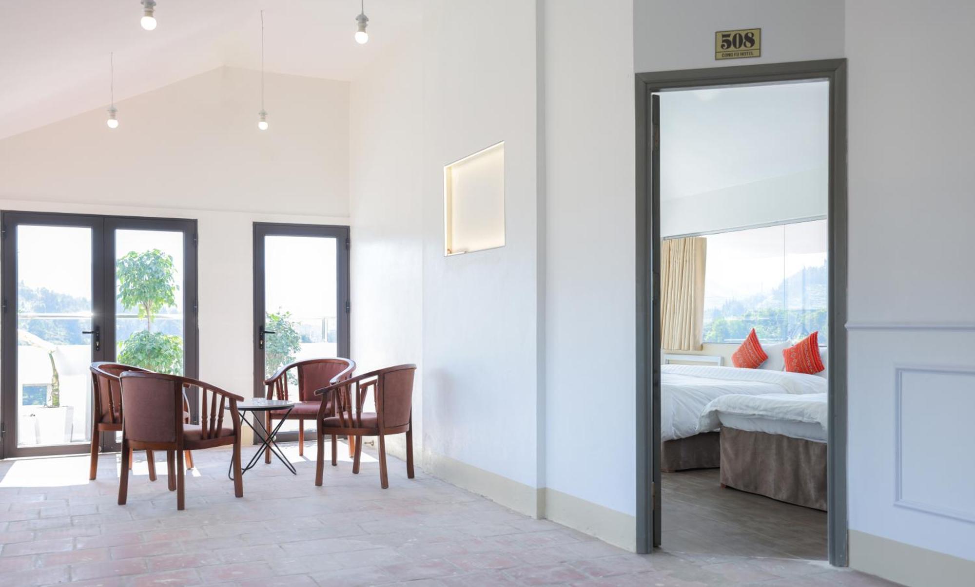 Cong Fu Hotel Bac Ha  Exterior foto